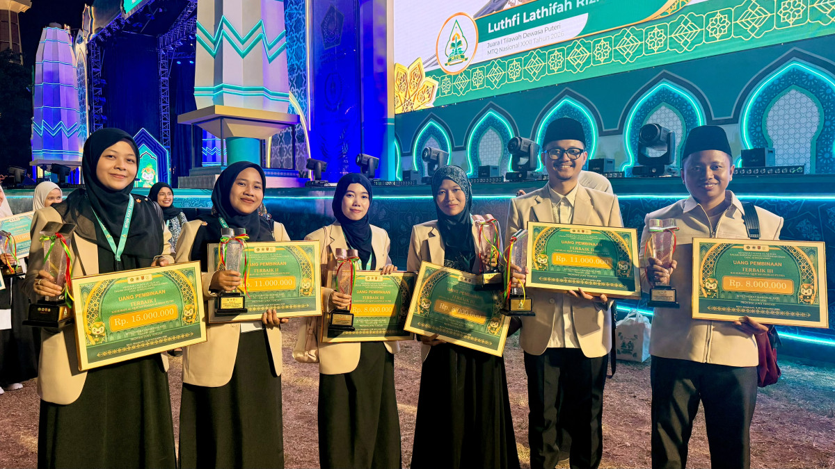 Banten Naik Peringkat pada MTQ Nasional XXXI, Kini Duduki Peringkat ke-7