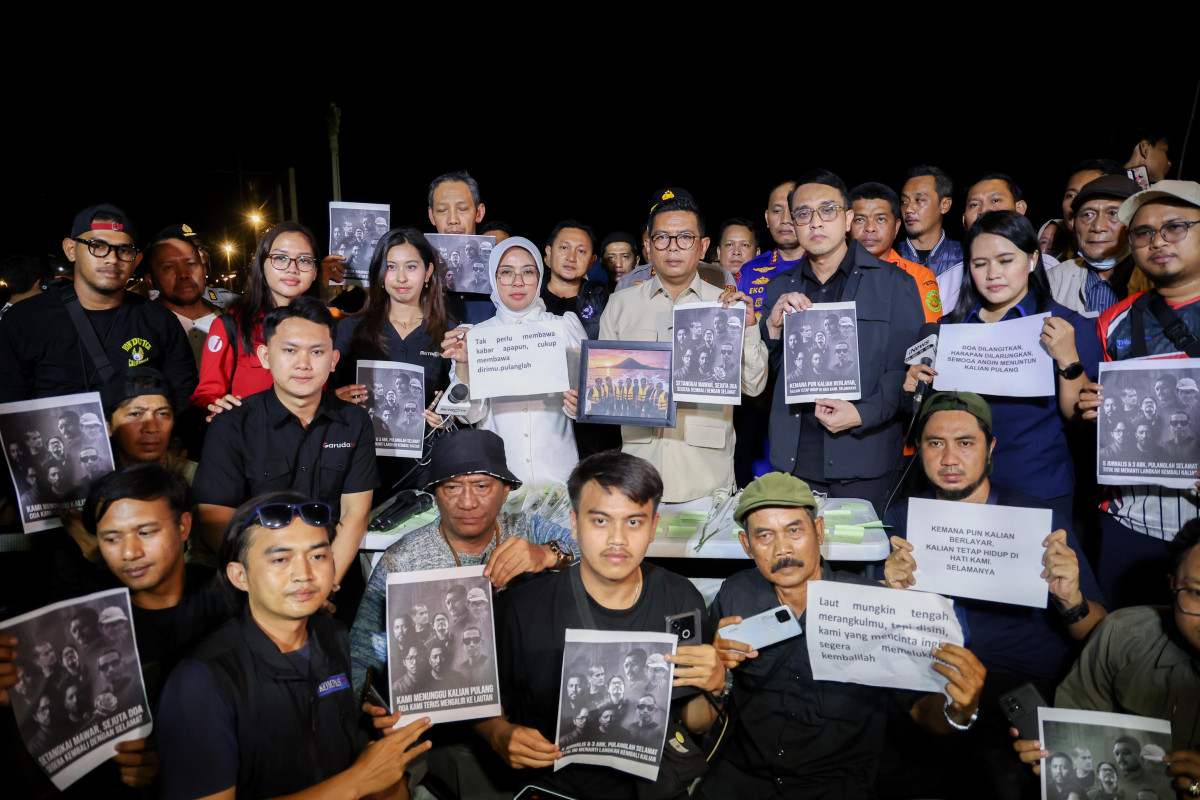 10 Hari Pencarian Kapal Arupadhatu I Berakhir, Gubernur Banten Andra Soni Puji Dedikasi Relawan di Selat Sunda