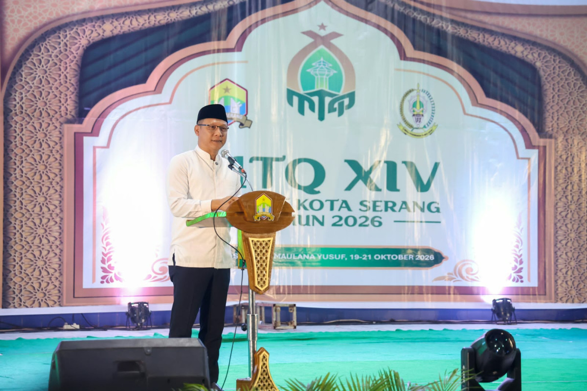 Buka MTQ Tingkat Kota Serang, Sekda Banten Deden Apriandhi Dorong Lahirnya Generasi Qur’ani Berprestasi Internasional